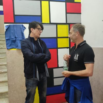 Inaugurazione Murales con Giovanni Mucciaccia