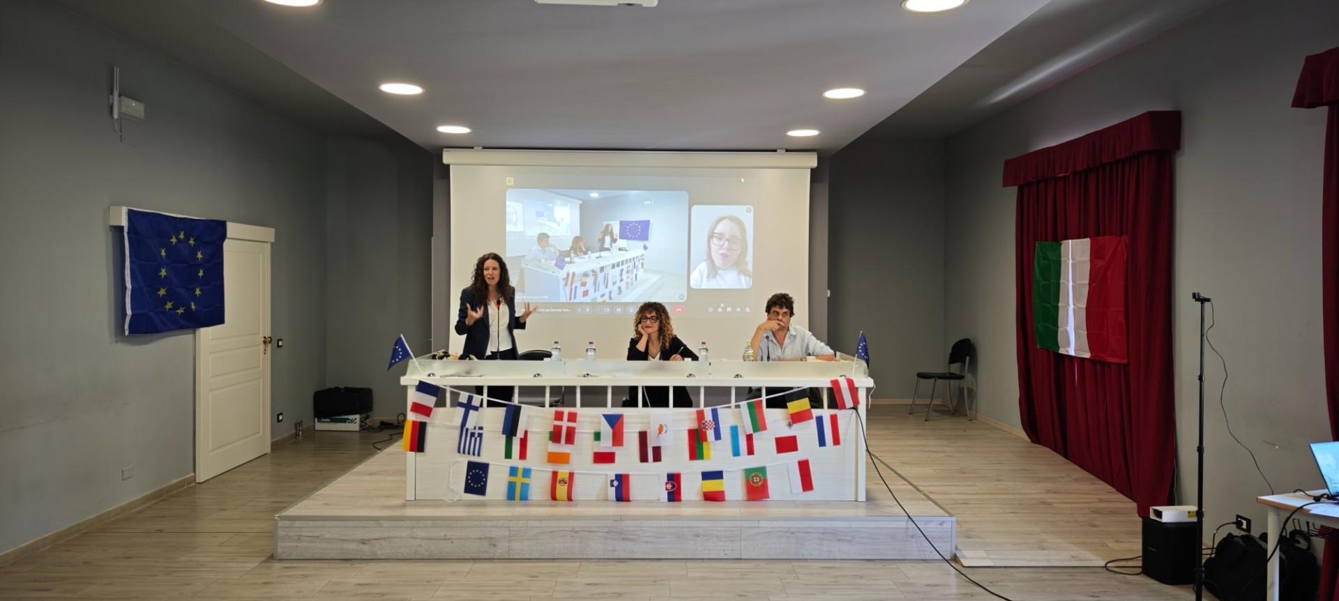 inaugurazione scuola ambasciatrice parlamento europeo
