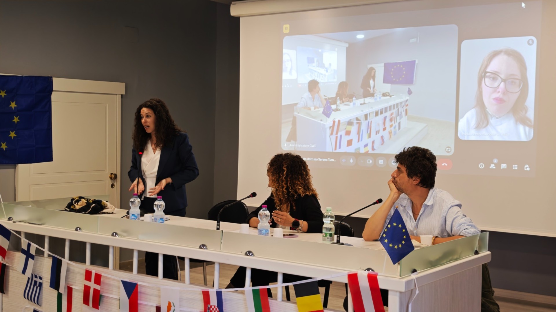 inaugurazione scuola ambasciatrice parlamento europeo