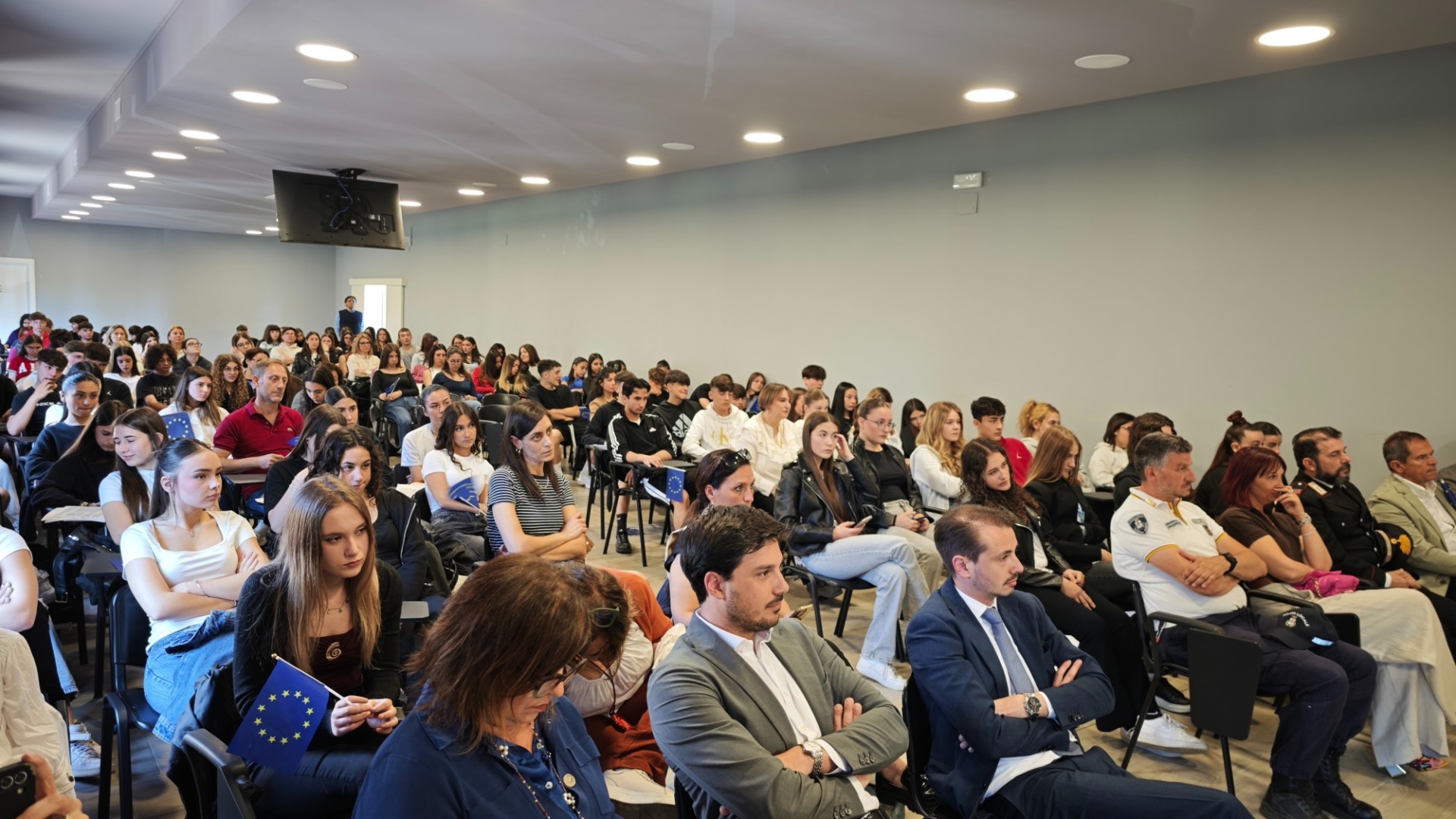 inaugurazione scuola ambasciatrice parlamento europeo