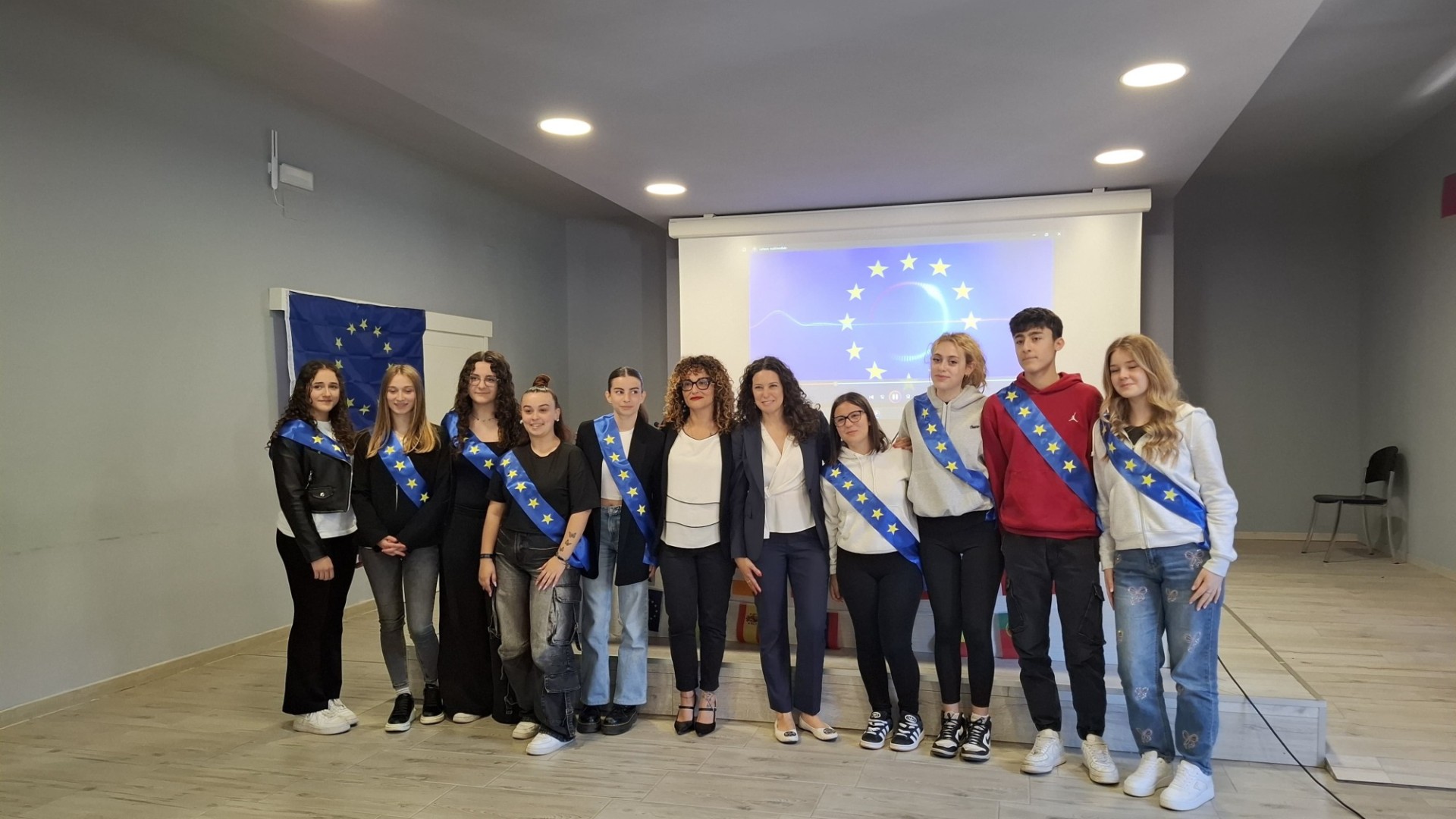 inaugurazione scuola ambasciatrice parlamento europeo