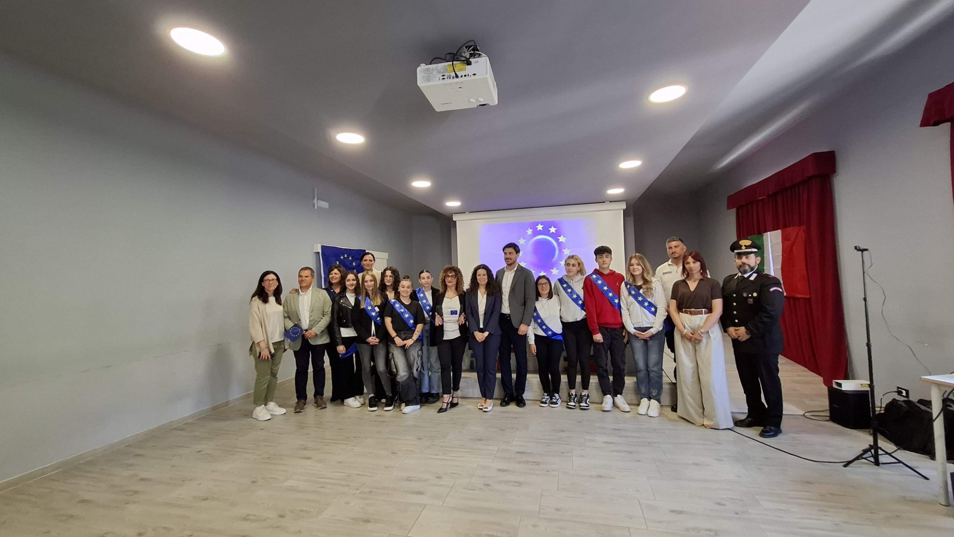 inaugurazione scuola ambasciatrice parlamento europeo