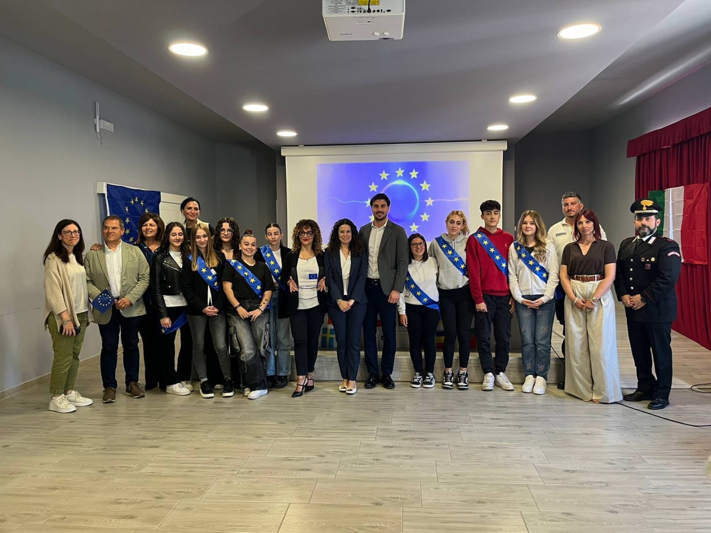 inaugurazione scuola ambasciatrice parlamento europeo