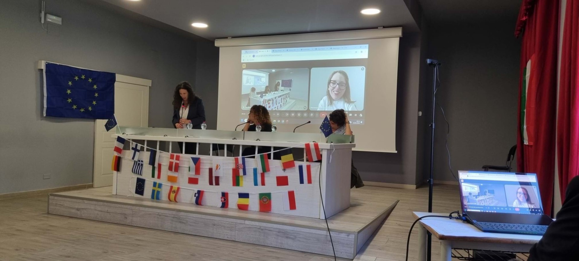 inaugurazione scuola ambasciatrice parlamento europeo