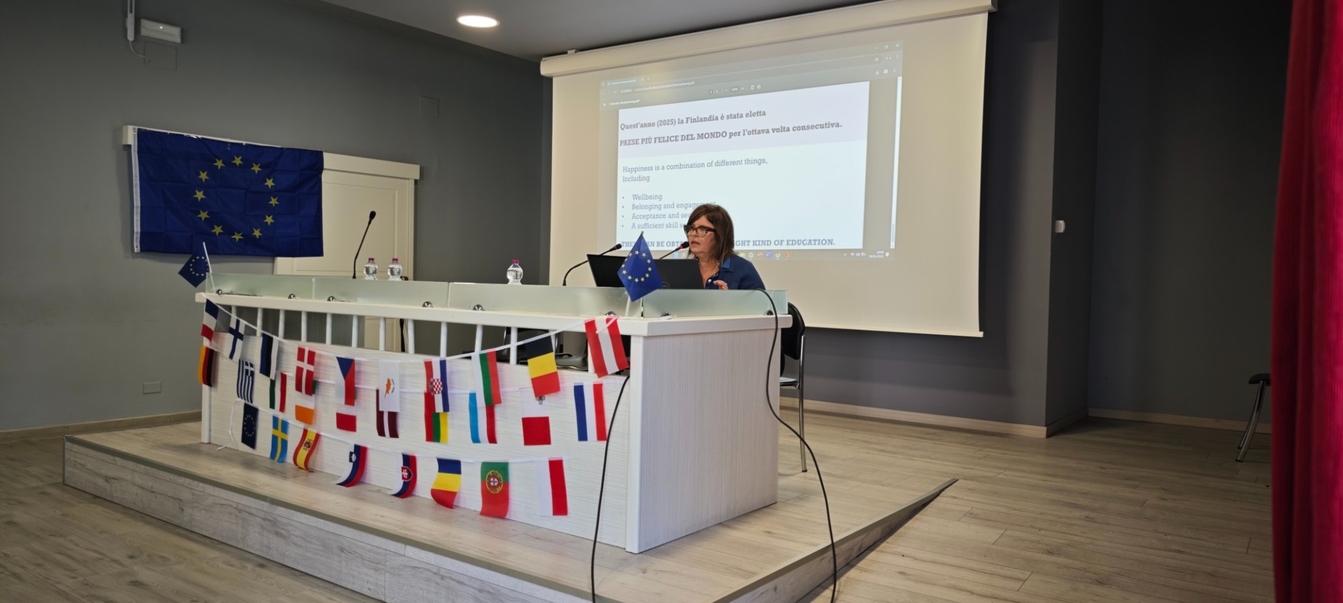 inaugurazione scuola ambasciatrice parlamento europeo